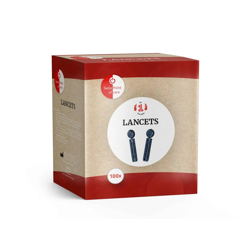 Swiss Point of Care Lancetten x100